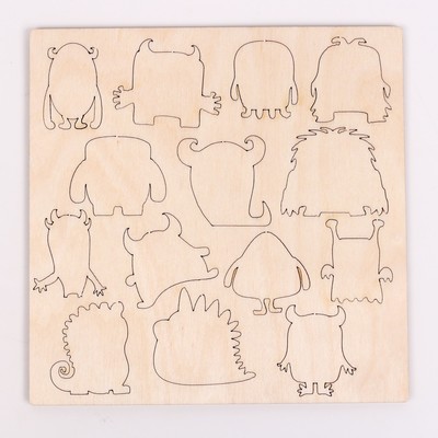 Заготовки для творчества «Монстры»