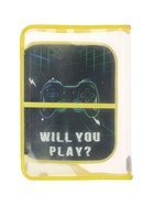 Папка для труда А4, 325×230×25 мм, молния вокруг, откидная планка, пластиковая, ПТР-1 «Джойстик», с наполнением 8 предметов  (артикул 7800005)  большой выбор товаров оптом и в розницу по низким ценам с доставкой