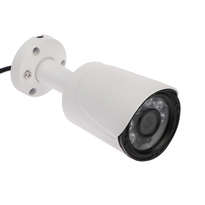 Комплект видеонаблюдения Si-Cam, HD, 8 наружных камер, 2 Мп, комплект без HDD/SSD - фото 1883884726