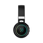 Наушники TFN Atom, беспроводные, BT 5.0, накладные, микрофон, FM, microSD, 300 мАч, подсветка, черные - Фото 3