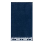 Полотенце махровое Love Life Winter dream, 50×90 см, хлопок 100%, синее - Фото 1