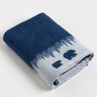 Полотенце махровое Love Life Winter dream, 50×90 см, хлопок 100%, синее - Фото 1