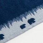 Полотенце махровое Love Life Winter dream, 50×90 см, хлопок 100%, синее - Фото 4