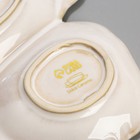 Менажница "Белая раковина", 12 х 20 см - фото 804812417