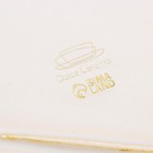 Блюдо керамическое «Морская ракушка», 27 х 25 см, цвет белый - фото 4350259