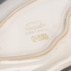 Тарелка керамическая «Морская ракушка», 9 х 19 см белая, цвет белый - Фото 4