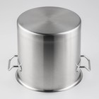 Кастрюля Hanna Knövell HoReCa, 12 л, толщина 0.8 мм, 201 сталь, нержавеющая сталь - Фото 3