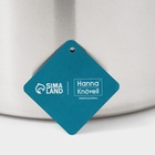 Кастрюля Hanna Knövell HoReCa, 20 л, толщина 0.8 мм, 201 сталь, с крышкой, нержавеющая сталь - Фото 8