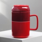 Кружка керамическая «Будь лучшим», 250 мл, цвет красный - Фото 4
