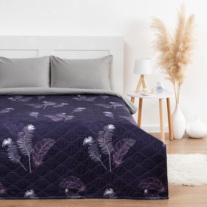 Покрывало LoveLife евро Перья 200*210±5 см, новосатин,80 г/м2