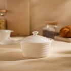 Кастрюля SL Home «Санторини», 750 мл, 19×16×7.5 см, жаропрочная керамика, белая - Фото 9