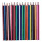 УЦЕНКА Карандаши Calligrata «Машинка», цветные, 24 цвета - Фото 2