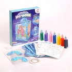 Набор для творчества «Волшебный ночник», русалочка, витражный, 3Д конструктор, 5+ - Фото 4