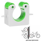 Держатель для шоссейного велосипеда настенный, цвет зелёный - фото 321331556