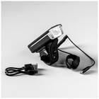 Фонарь велосипедный передний, 1 светодиод, 5 режимов 7441675