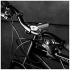 Фонарь велосипедный передний, 1 светодиод, 5 режимов 7441675