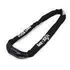 Замок навесной велосипедный LOCKLAND, кодовый, 6×1000 мм, цепь, цвет черный - Фото 7