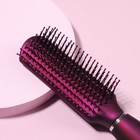 Расчёска массажная, 4 × 23,6 см, цвет фиолетовый - Фото 2