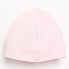 Чалма для девочки бантом, цвет светло-розовый, размер 47-50 см - фото 43723336