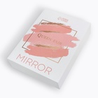 Зеркало с подставкой для хранения «BAMBOO», на гибкой ножке, зеркальная поверхность 16,5 × 19,5 см, цвет коричневый/серебристый - фото 8625742