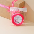 Лента атласная, подарочная упаковка, «От всего сердца», розовая, 2 см х 22.5 м - Фото 4