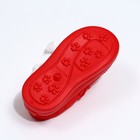 Игрушка с канатом "Мокасины", 13 см, красная - Фото 4