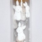 Поилка для грызунов «Кролики», 125 мл, 12.5х4.5 см, микс цветов - фото 9750289