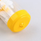 Поилка для грызунов «Кролики», 125 мл, 12.5х4.5 см, микс цветов - фото 21567896