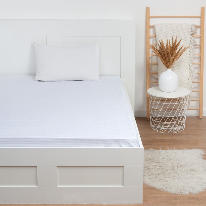 Простыня Этель Hotel 150*215± 3 см, страйп-сатин1*1,100% хлопок,125гр/м2 - Фото 1