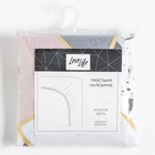 Простыня на резинке LoveLife 140*200*25см, 100% хлопок, сатин, 125г/м² - фото 24314674