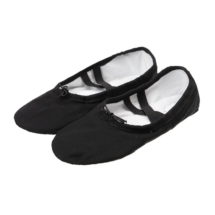 Балетки чёрные, размер 31