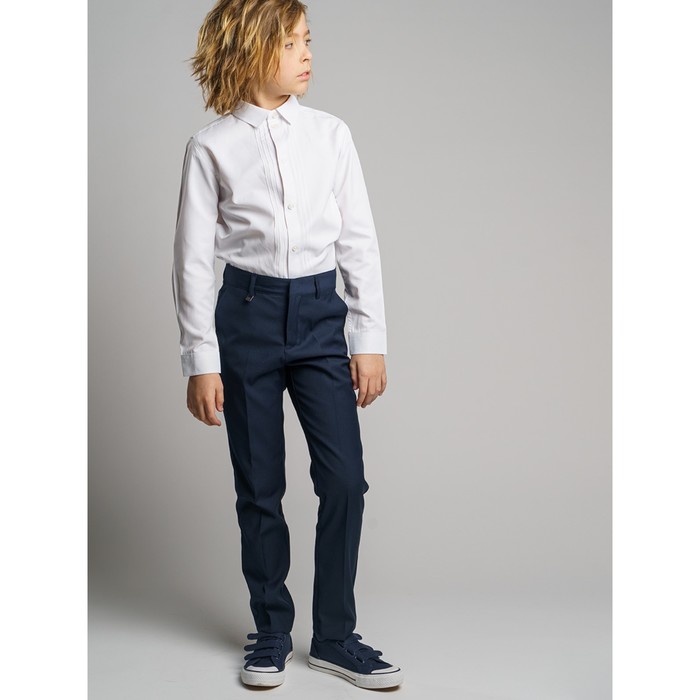Классические брюки для мальчика, рост 128 см