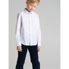 Рубашка текстильная на кнопках для мальчика, рост 134 см - Фото 6