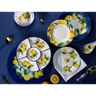 Чайная пара Доляна «Лимон», 2 предмета: чашка 250 мл, блюдце d=15 см - Фото 7