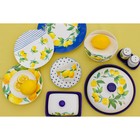 Чайная пара Доляна «Лимон», 2 предмета: чашка 250 мл, блюдце d=15 см - Фото 11