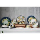 Менажница 5 ячеек Доляна «Лимон», d=26 см, цвет белый - Фото 4