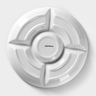 Менажница 5 ячеек Доляна «Лимон», d=26 см, цвет белый - Фото 8