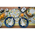Маслёнка Доляна «Лимон», 17×12×8,5 см, цвет белый - фото 4350565