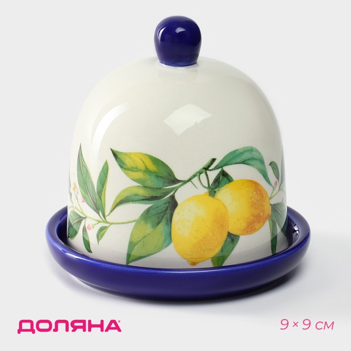 Лимонница Доляна «Лимон», 9×9 см - Фото 1