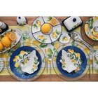 Блюдо овальное Доляна «Лимон», 28×14,5 см, цвет белый - Фото 5