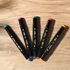 Маркеры для скетчинга 2-х сторонние, 36 цветов Main colors, теплые - фото 31102444