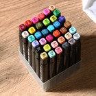 Маркеры для скетчинга 2-х сторонние, 36 цветов Main colors, теплые - фото 31102442