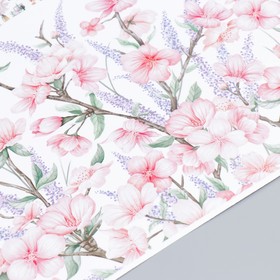 Наклейка интерьерная цветная «Пёсик, олешка и букеты в вазах», набор 2 листа, 30×90 см