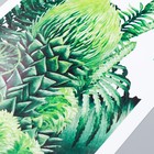 Наклейка пластик интерьерная цветная "Тиранозавр в джунглях" 30х90 см - фото 21568384