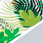 Наклейка пластик интерьерная цветная "Жирафы в засаде" набор 2 листа 30х90 см - фото 119411011