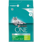 Сухой корм Purinа One для домашних кошек, индейка/злаки, 3 кг - Фото 3