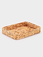 Корзинка для подачи Доляна «Камыш», 32×24×5.5 см, из соломы - Фото 3