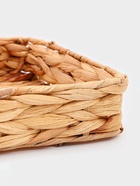 Корзинка для подачи Доляна «Камыш», 32×24×5.5 см, из соломы - Фото 6