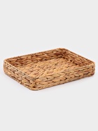 Корзинка для подачи Доляна «Камыш», 36×28×6 см, из соломы - Фото 3