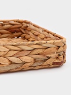 Корзинка для подачи Доляна «Камыш», 36×28×6 см, из соломы - Фото 6